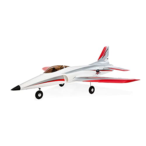 E-flite RC Airplane Habu STS 70mm EDF Jet RTF Basic Trainer Red
