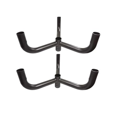 Post Light Accessories — 2LED M-BH3-90D Triple Bullhorn Post Light Bracket