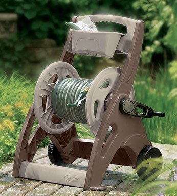 Watering Equipment — Suncast SFB200B Mobile Hose Reel Cart, 2-Pack