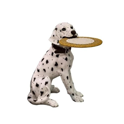 Outdoor Statues — Act Iron Resin Dog Garden Statue for Outdoor Decor