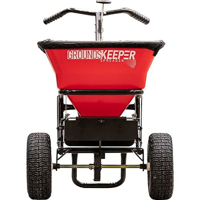 De-Icers & Salt Spreaders — Buyers Products 3039632R Red Walk-Behind Spreader