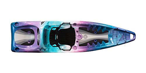 Perception Kayaks Hangtime 11 Recreational Kayak - Reclining Seat - Rear Lounging Seat - 11 ft - Funkadelic