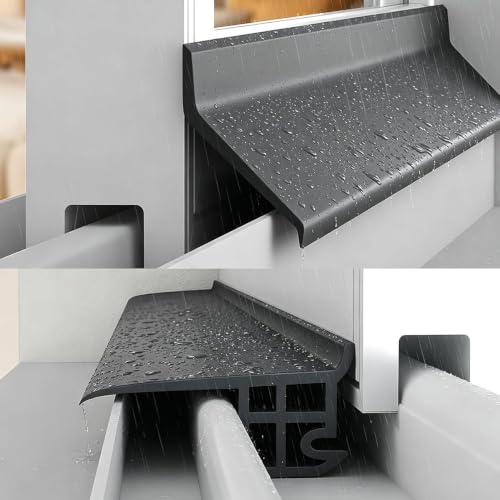 Rain Barrels & Accessories — Beezdeyi Dual-Layer Sliding Window Rain Diverter