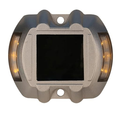 Deck Lights — Cokvbato Solar Deck Lights, Yellow LED Outdoor Lighting