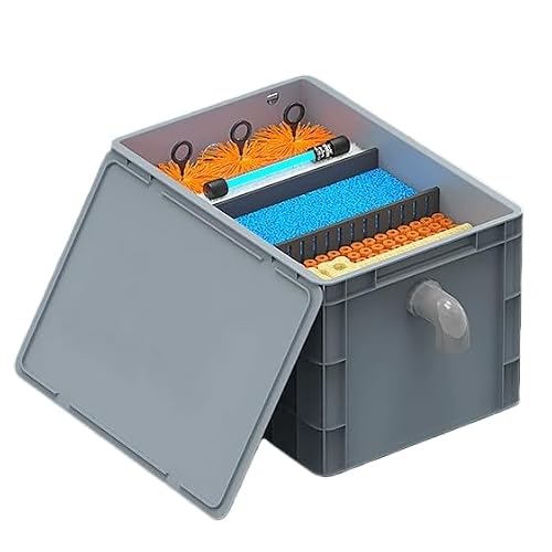 Agriculture & Grounds Management — Acdesino Pond Filter System with Pump and UV Lamp