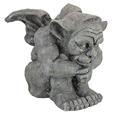 Garden Sculptures & Statues — Design Toscano Emmett Gargoyle Statue, Gothic Stone