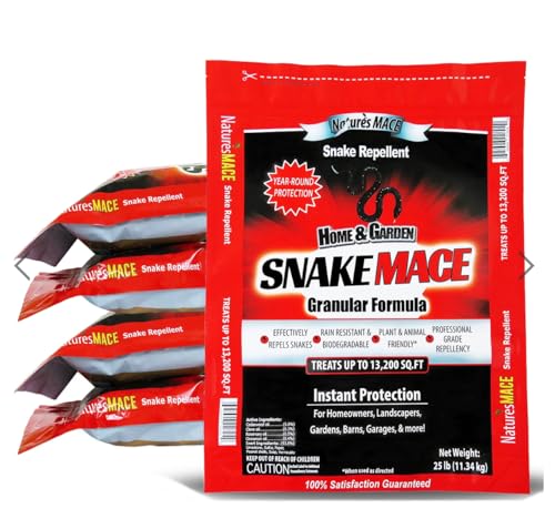 Nature's MACE Snake Repellent Granules 125 lbs Red