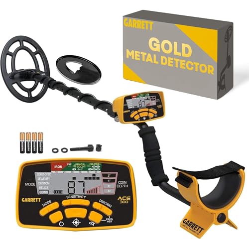 Metal Detectors — Garrett ACE 300 Metal Detector with Searchcoil Cover
