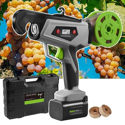 Garden Twine & Twist Ties — WEIMILOR Battery-Operated Plant Tying Machine
