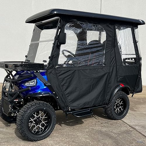 Kandi Enclosed Soft Cab for 4 Person Kruiser Golf Cart Cover