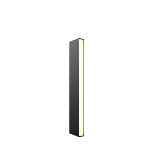 DALS Lighting LRB20-CC-BK Landscape Bollard Path, 1-Light 12 Watts, Black