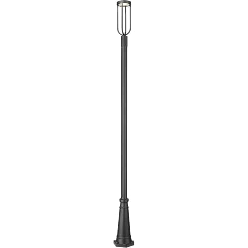 Z-Lite Leland - 12W 1 LED Outdoor Post Mount in Industrial Style-112.5 Inches Tall and 10 Inches Wide