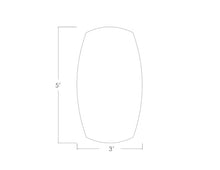 Harmony Series 4-Person Standing Height Arc Rectangle Shaped Table with Brushed Silver Double Post Base | Meeting Table for Offices and Breakrooms | Natural Eucalyptus –36"D x 60"W x 43"H