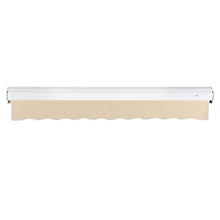 Awntech 8' Full Cassette Manual (8' x 6.5') Retractable Patio Awning, Tan