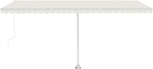 YAFODUTE Manual Retractable Awning Awning Retractable Patio awnings Remote sunsetter Manual Door Window Sunshade shelter Outdoor Canopy Exterior Shade carpa（Frame Included ）