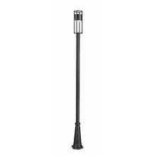Z-Lite Luca Outdoor Post Light 1-Light 8 Watts Black