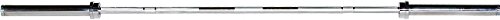 York Barbell 32004 7' USA Power Bar - 1500 Lb Test, 29 Mm, Satin Chrome