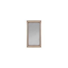 PROSAUNAS Standard Framed Dual Pane Glass Sauna Window, Hemlock 17-5/8" x 31" Tempered Dual Pane Clear or Tinted Glass Sauna Window with Hemlock Jamb (Tinted)