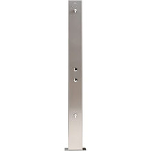 Global Industrial Outdoor Water Shower 84" Stainless Steel