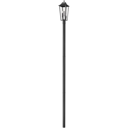 Z-Lite 5008PHBR-5009P120 Gannon 3 Light 145" Tall Post Light - Black