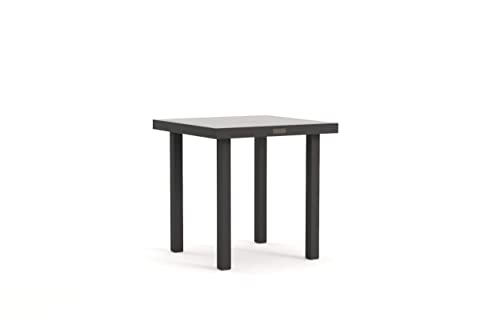 Winston Solid Top 24" Square Side Table, Celedon