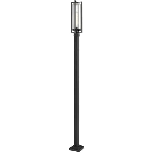 Z-Lite 5013PHBS-536P Aura 119" Tall Post Light - Black