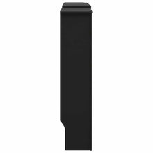 HGLADYU MDF Radiator Cover Black 80.7 in