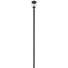 Z-Lite 5016PHBR-5009P120 Davina 4 Light 144" Tall Post Light - Black