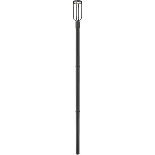 Z-Lite 5005PHM-5009P96-BK-L Leland Outdoor Post, 1-Light 12 Watts, Sand Black
