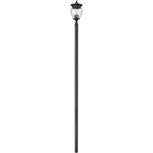 Z-Lite 5016PHBR-5009P120 Davina 4 Light 144" Tall Post Light - Black
