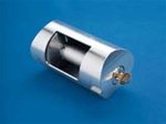 Eder Flag Flagpole Winch (M) Style for Internal Halyard 7 Inch Dia Pole Silver Satin (Brushed)