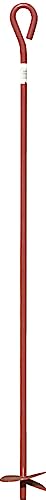 48" x 6" Screw in Auger Type Steel Earth Anchor Tie Down Stake - Pack of (10)