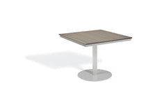 Oxford Garden Travira 38" Square Bistro Table - Tekwood Vintage