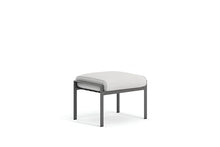 Winston Southern Cay Cushion Ottoman Weathered Teak/Idol Cloud