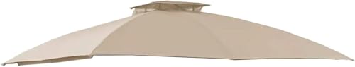 IRTGFHJE Gazebo Canopy Replacement Replacement Canopy Top Cover Beige Gazebo