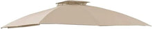 IRTGFHJE Gazebo Canopy Replacement Replacement Canopy Top Cover Beige Gazebo