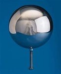 Eder Flag 8 Inch Mirror Finish Stainless Flagpole Ball Top Ornament