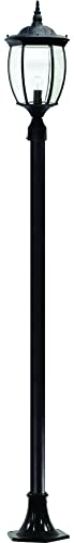 DABMAR LIGHTING Victoria LED Post Light Fixture 6W 85-265V Black