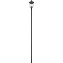 Z-Lite 5016PHBR-5009P120 Davina 4 Light 144" Tall Post Light - Black