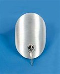 Eder Flag Flagpole Door for Internal Halyard 10 Inch Diameter Pole White