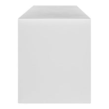 Moe's Home Collection Lazarus Outdoor Bench White Stone Dining Benches