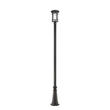 Z-Lite 1 Light Outdoor Post Mounted Fixture Oil Rubbed Bronze