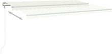 YAFODUTE Manual Retractable Awning Awning Retractable Patio awnings Remote sunsetter Manual Door Window Sunshade shelter Outdoor Canopy Exterior Shade carpa（Frame Included ）