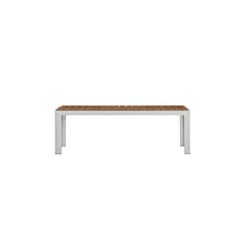 Pangea Home Breeze 3 Piece Set, White Frame Teak Polyresin