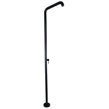 HUXUZYDY Outdoor Rain Shower with Swivel Adjustable Head for Backyard Poolside Spa Black,