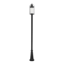 Z-Lite 1 Light Outdoor Post Mounted Fixture 569PHB-519P-BK