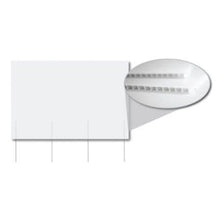 VictoryStore 250-Pack 24x36-Inch Blank Corrugated Plastic Yard Signs – 4mm Thick, Waterproof
