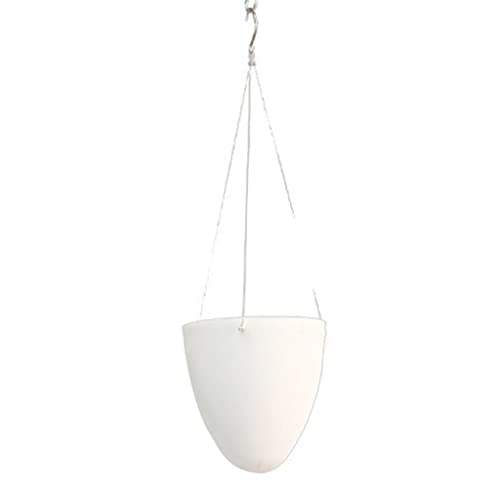 BBYYDS Hanging Planters Flower Pot Basket Imitation Rattan Weaving Garden Office Hydroponic Plants Convenient