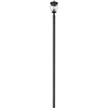 Z-Lite 5016PHBR-5009P120 Davina 4 Light 144" Tall Post Light - Black