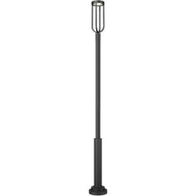 Z-Lite Leland - 16W 1 LED Outdoor Post Mount in Industrial Style-118.25 Inches Tall and 12 Inches Wide